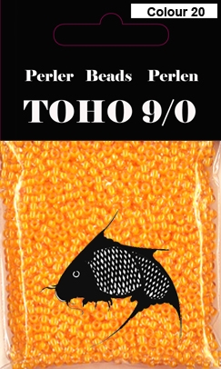 TOHO perler 9/0 40GR farve 20